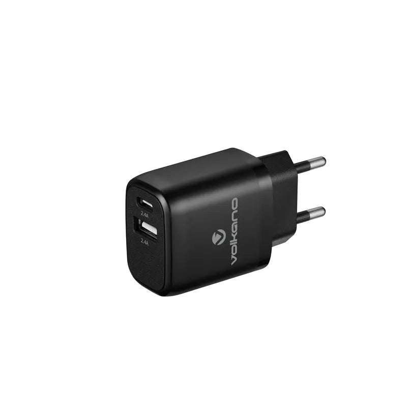 Volkano Volt-C Series Dual USB and USB-C Wall Charger