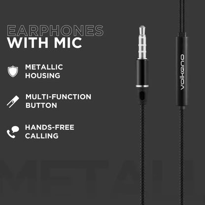 Volkano Stannic Series Earphones with Mic