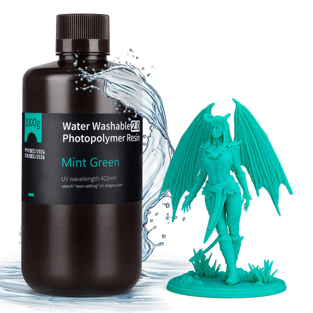ELEGOO Water-Washable Resin V2.0 1KG