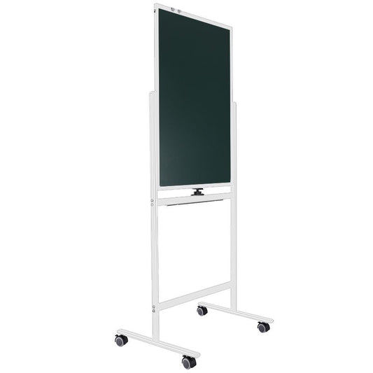 Deli Mobile Magnetic Whiteboard & Chalkboard