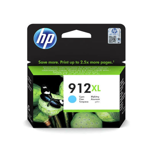 HP 912XL Cyan Original Ink - 3YL81AE