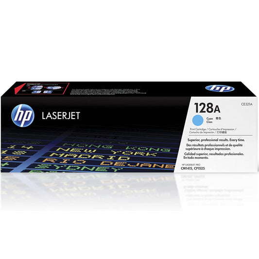 HP 128A toner cyan - Genuine HP CE321A Original Toner cartridge - tonerandink.co.za