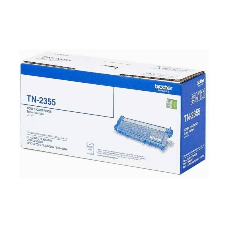 Brother TN2355 toner black - Genuine Brother TN2355 Original Toner cartridge - tonerandink.co.za