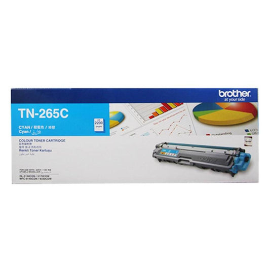 Brother TN265 toner cyan - Genuine Brother TN265C Original Toner cartridge - tonerandink.co.za