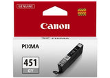 Canon CLI-451 ink grey - Genuine Canon CLI-451-GY Original Ink cartridge