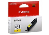 Canon CLI-451 ink yellow - Genuine Canon CLI-451Y Original Ink cartridge