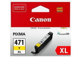 Canon CLI-471 ink yellow - Genuine Canon CLI-471XLY Original Ink cartridge