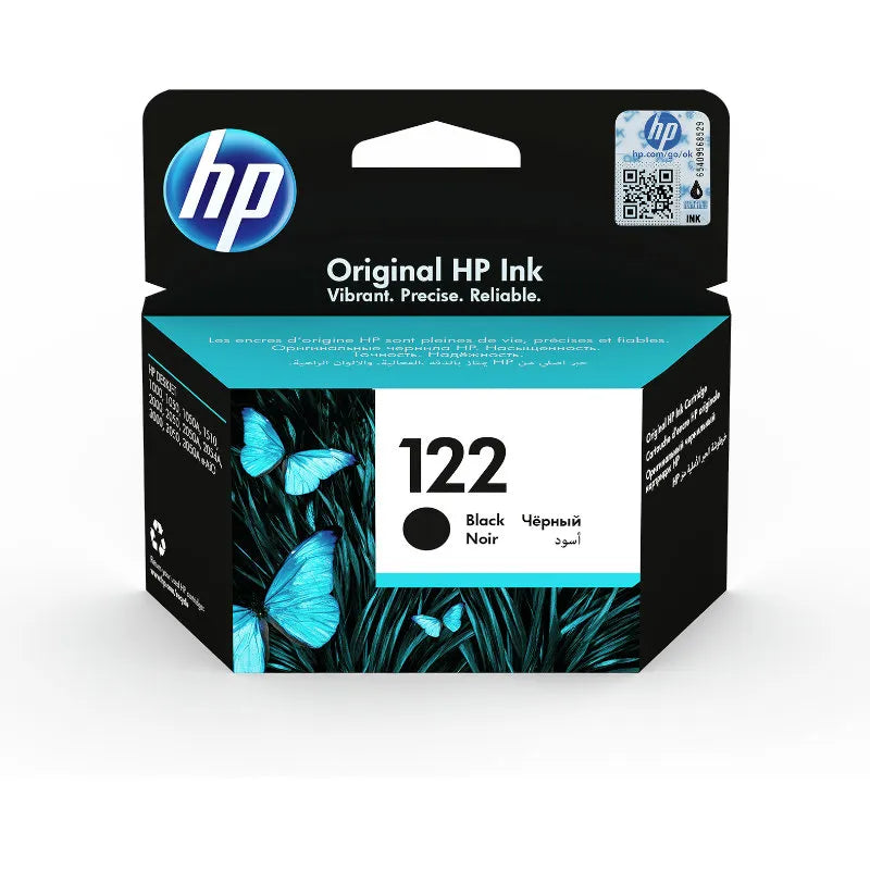 HP 122 ink black - Genuine HP CH561HK Original Ink cartridge