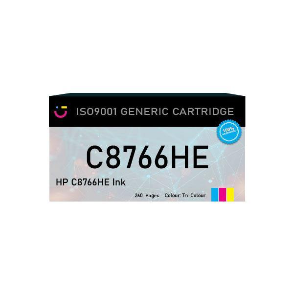 HP 135 (HP-8766HE) Tri-Color ink cartridge - Compatible - tonerandink.co.za