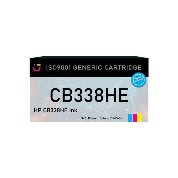HP 141XL (HP-CB338HE) Tri-Color ink cartridge - Compatible - tonerandink.co.za