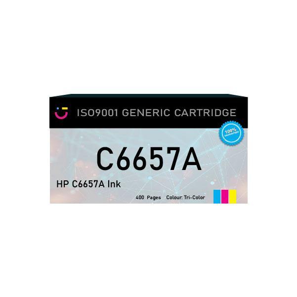 Compatible HP 57 (HP-6657AE) Tri-Color ink cartridge - tonerandink.co.za