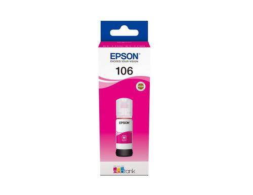 EPSON - 106 EcoTank Magenta ink bottle - tonerandink.co.za