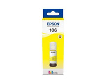 Load image into Gallery viewer, EPSON - 106 EcoTank Yellow ink bottle - tonerandink.co.za