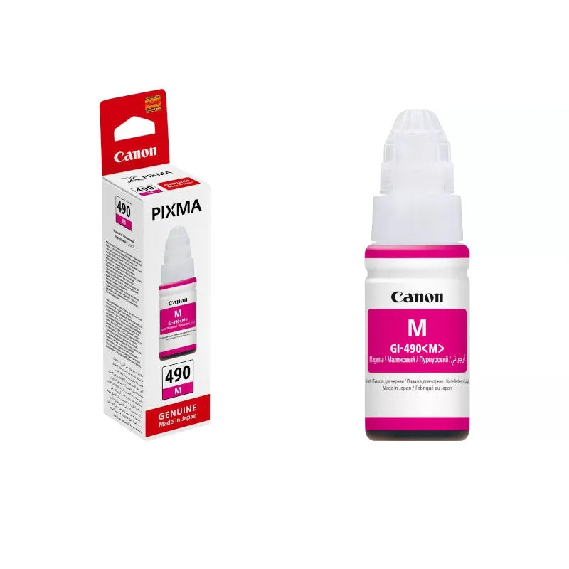 Canon GI-490 Magenta Original Continuous Ink - GI-490M