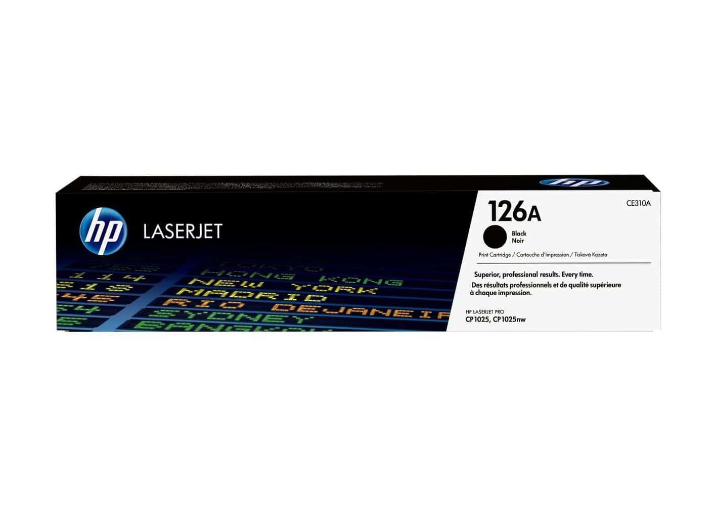 HP 126A toner black - HP-CE310A - tonerandink.co.za