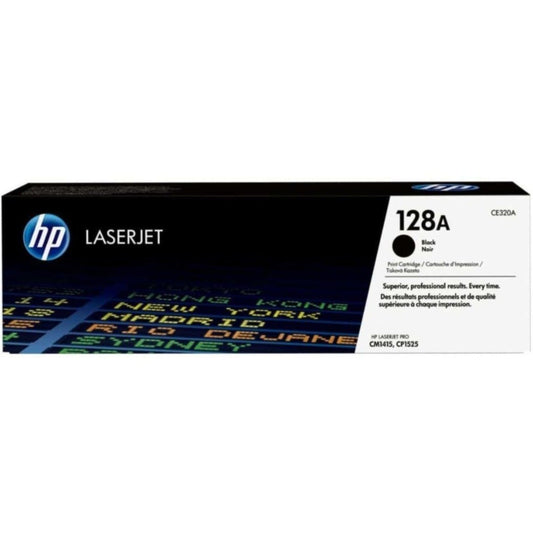 HP 128A toner black - Genuine HP CE320A Original Toner cartridge - tonerandink.co.za