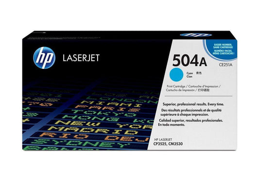 HP 504A toner cyan - HP-CE251A - tonerandink.co.za