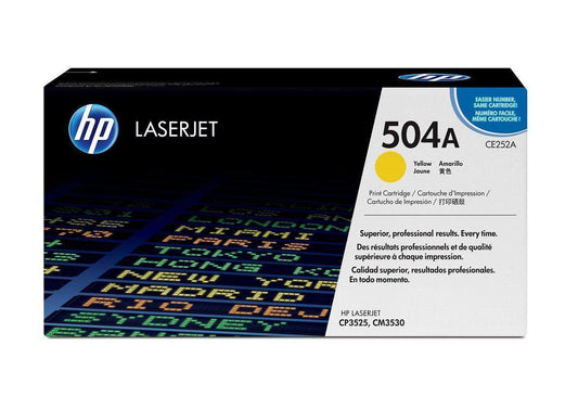 HP 504A toner yellow - HP-CE252A - tonerandink.co.za