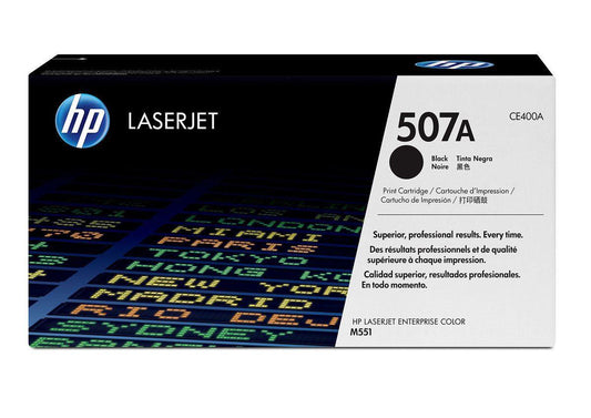 HP 507A toner black - HP-CE400A - tonerandink.co.za