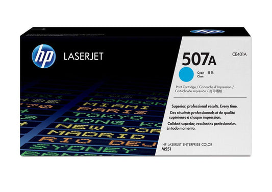 HP 507A toner cyan - HP-CE401A - tonerandink.co.za