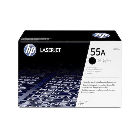 HP 55A Black Toner Cartridge | CE255A - Genuine HP CE255A Original Toner cartridge - tonerandink.co.za