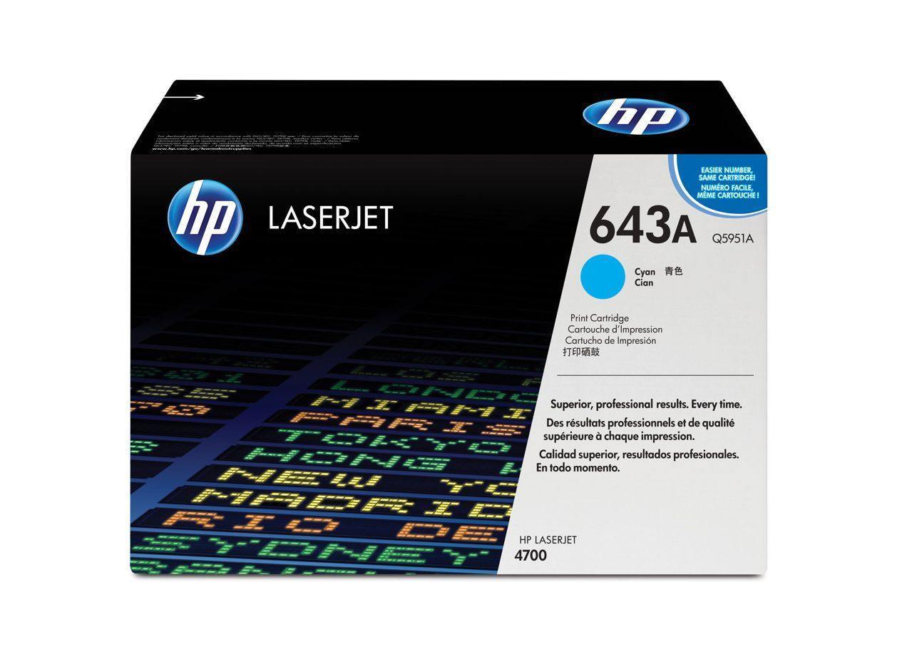 HP 643A toner cyan - HP-Q5951A - tonerandink.co.za