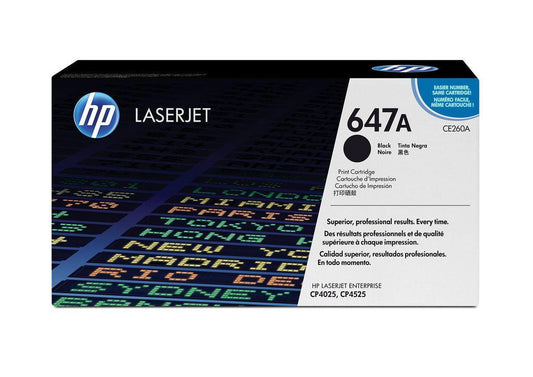 HP 647A toner black - HP-CE260A - tonerandink.co.za