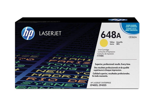 HP 648A toner yellow - HP-CE262A - tonerandink.co.za