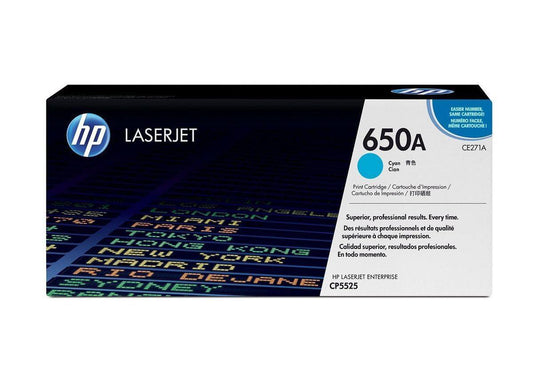 HP 650A toner cyan - HP-CE271A - tonerandink.co.za