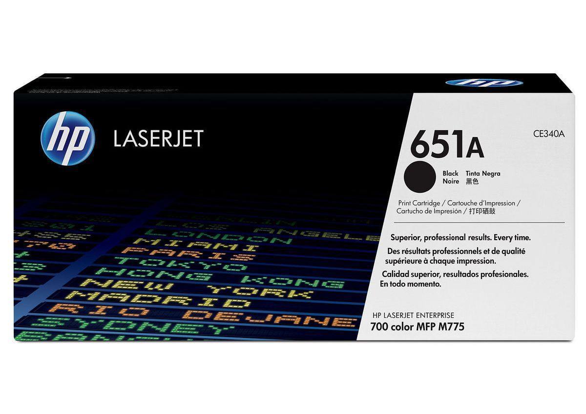 HP 651A toner black - HP-CE340A - tonerandink.co.za