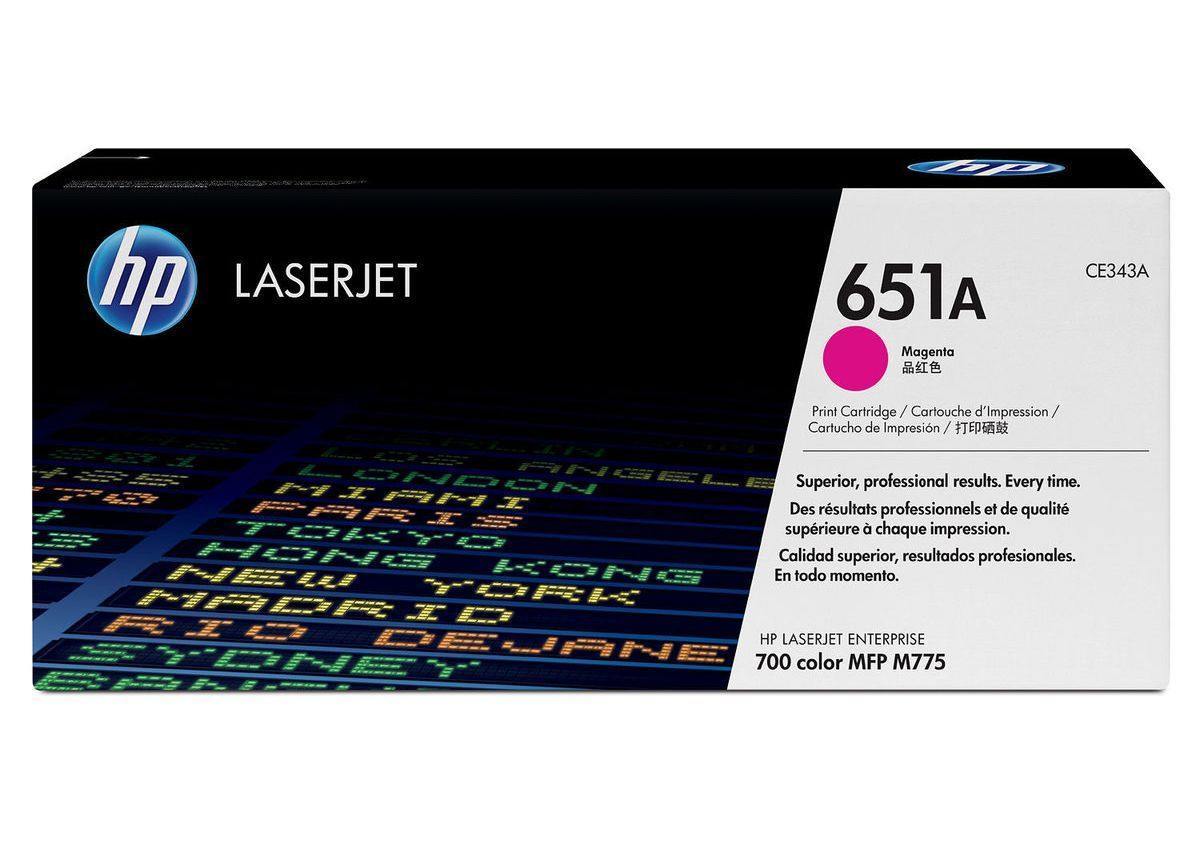 HP 651A toner magenta - HP-CE343A - tonerandink.co.za