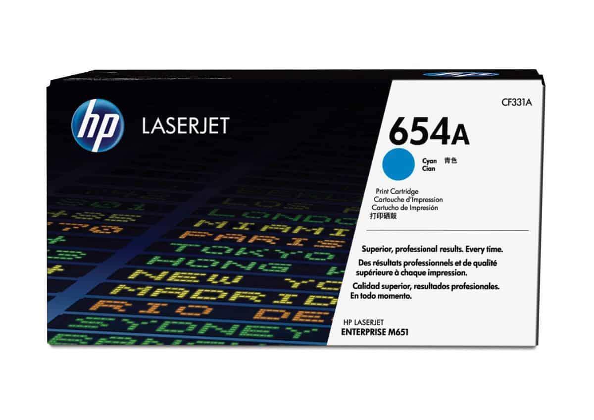 HP 654A toner cyan - CF331A - tonerandink.co.za