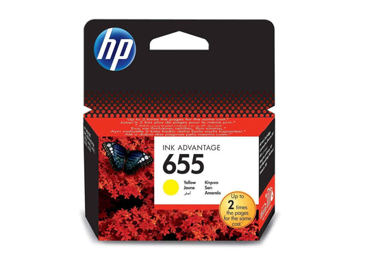 HP 655 ink yellow - CZ112AE - HP-CZ112AE - tonerandink.co.za