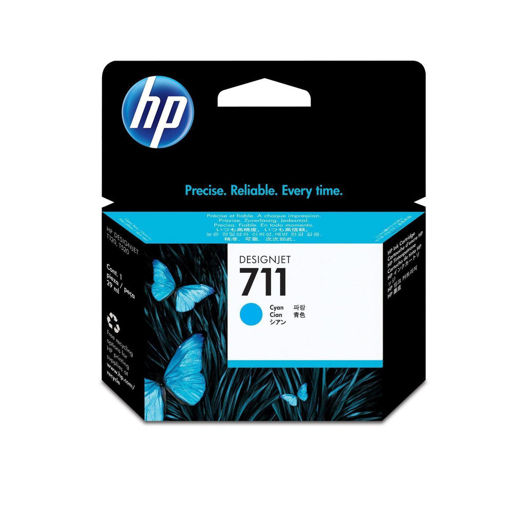 HP 711 29ml DesignJet cyan Ink - CZ130A - tonerandink.co.za