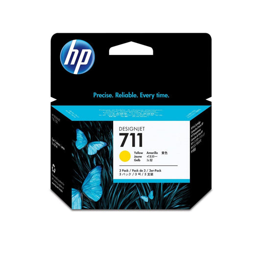 HP 711 29ml DesignJet yellow Inks - CZ136A - tonerandink.co.za