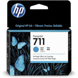 HP 711 80ml DesignJet black high yield Ink - Genuine HP CZ133A Original DesignJet cartridge