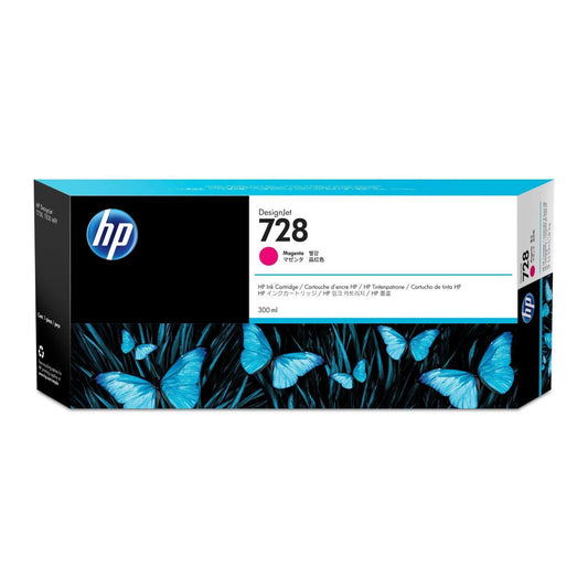 HP 728 300ml DesignJet magenta Ink - F9K16A - tonerandink.co.za