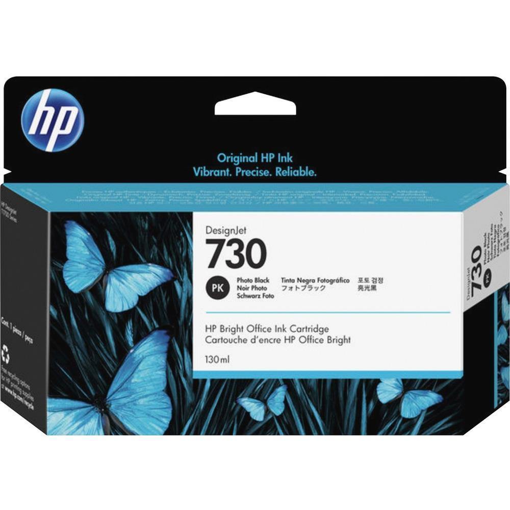 HP 730 130ml DesignJet photo-black standard yield Ink - P2V67A - tonerandink.co.za