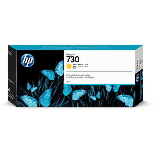 HP 730 300ml DesignJet yellow Ink - P2V70A - tonerandink.co.za