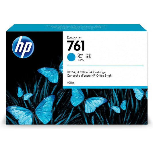 HP 761 400ml DesignJet cyan Ink - CM994A - tonerandink.co.za