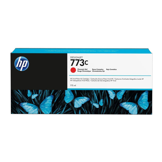 HP 773C 775ml Chromatic DesignJet red Ink - C1Q38A - tonerandink.co.za