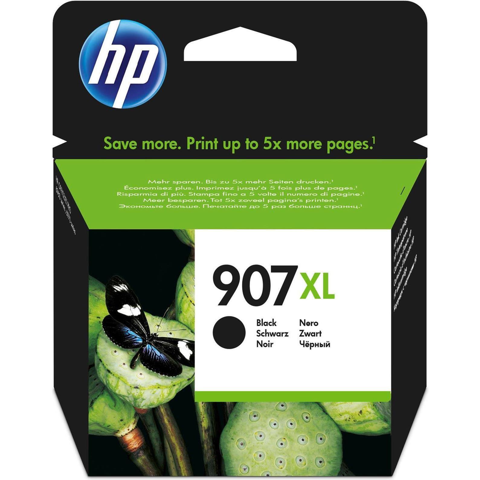 HP 907XL ink black - T6M19AE - HP-T6M19AE - tonerandink.co.za