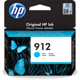 HP 912 Cyan Original Ink - 3YL77AE