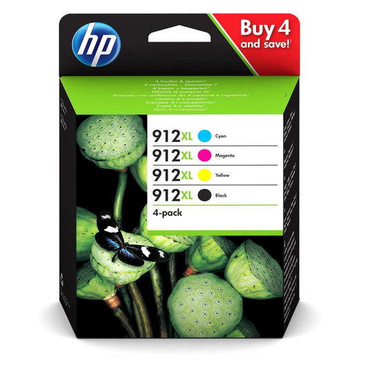 HP 912XL ink CMYK - 3YP34AE - HP-3YP34AE - tonerandink.co.za