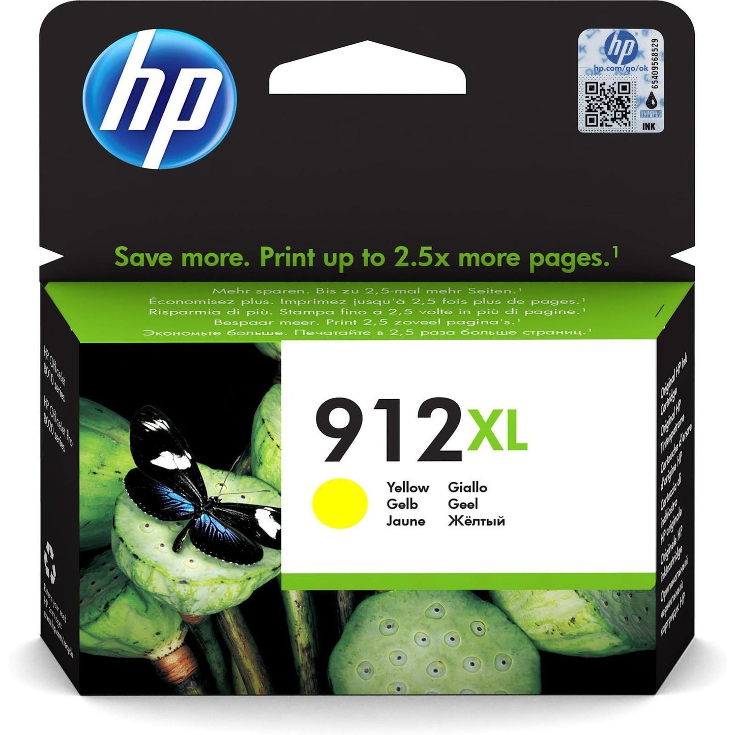 HP 912XL ink yellow - 3YL83AE - HP-3YL83AE - tonerandink.co.za