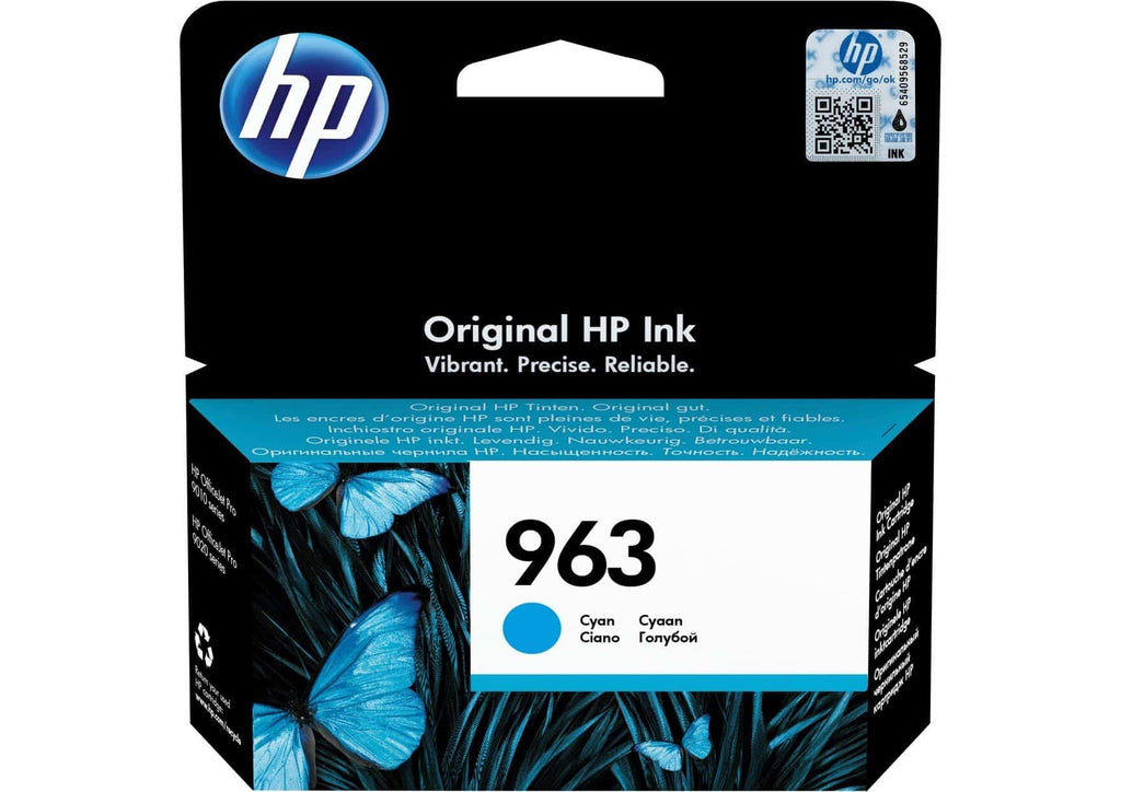 HP 963 ink cyan - 3JA23AE - HP-3JA23AE - tonerandink.co.za