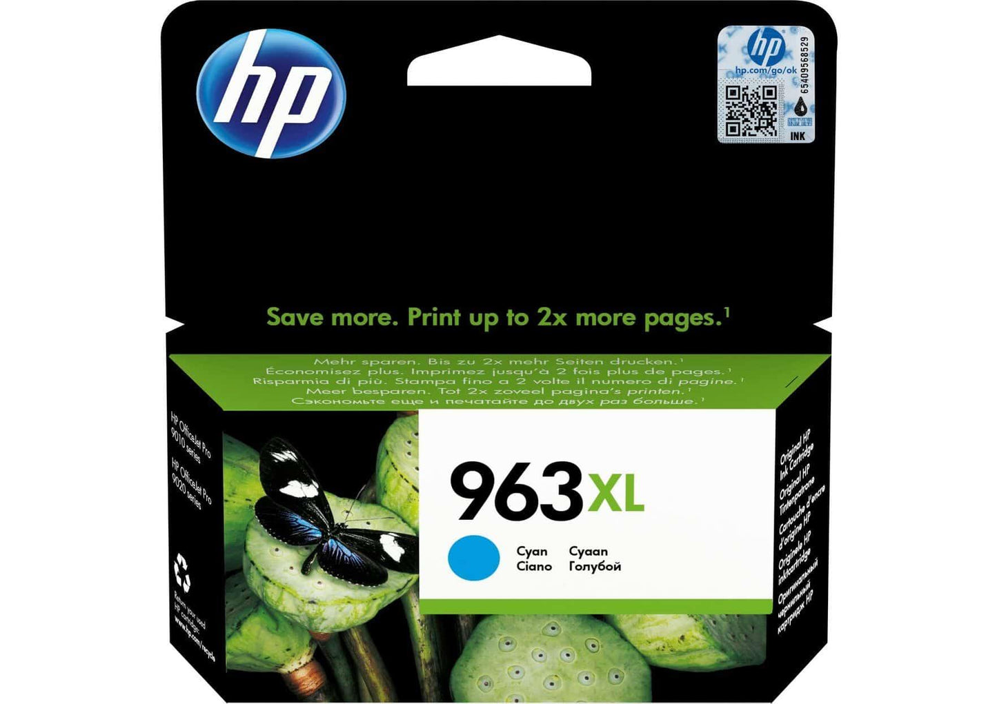 HP 963XL ink cyan - 3JA27AE - HP-3JA27AE - tonerandink.co.za