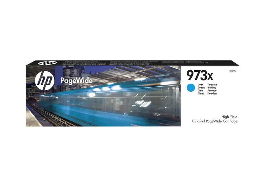 HP 973X ink cyan - F6T81AE - HP-F6T81AE - tonerandink.co.za