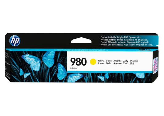 HP 980 ink yellow - D8J09A - tonerandink.co.za