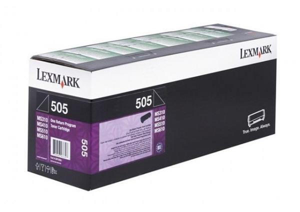 Lexmark 505 toner black - 50F5000 - Lexmark-50F5000 - tonerandink.co.za